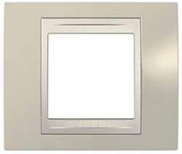 Рамка 1-постовая Schneider Electric Unica Хамелеон  - 2